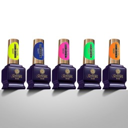PACHET NEON RUBBER BASE 5 X 7ml