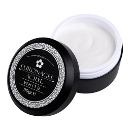PUDRĂ ACRILICĂ EURONÄGEL ALBĂ 30g