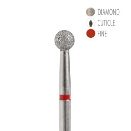 BIT DIAMANTAT - SFERĂ ROȘU 4mm