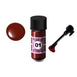 Pigment Vitraliu 01 Roșu