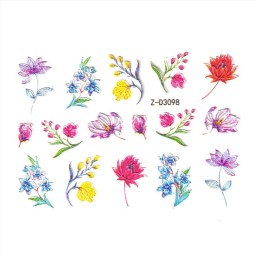 Tatuaj 3D Flori ZD3098