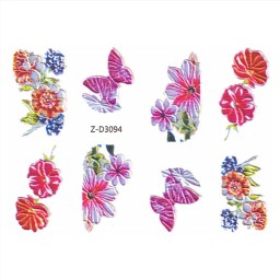Tatuaj 3D Flori ZD3094
