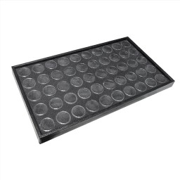 ORGANZIATOR CU 50 RECIPIENTE TRANSPARENTE
