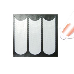 ŞABLOANE DE GHIDAJ FRENCH MANICURE 48 BUC