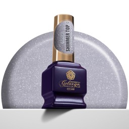 GEL GELAXYO SHIMMER TOP SILVER 7ml